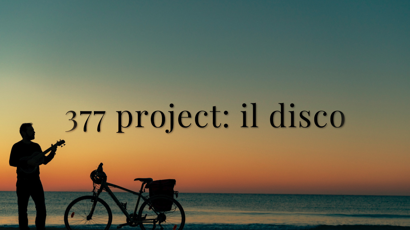 377: il disco – Campagna Crowdfunding