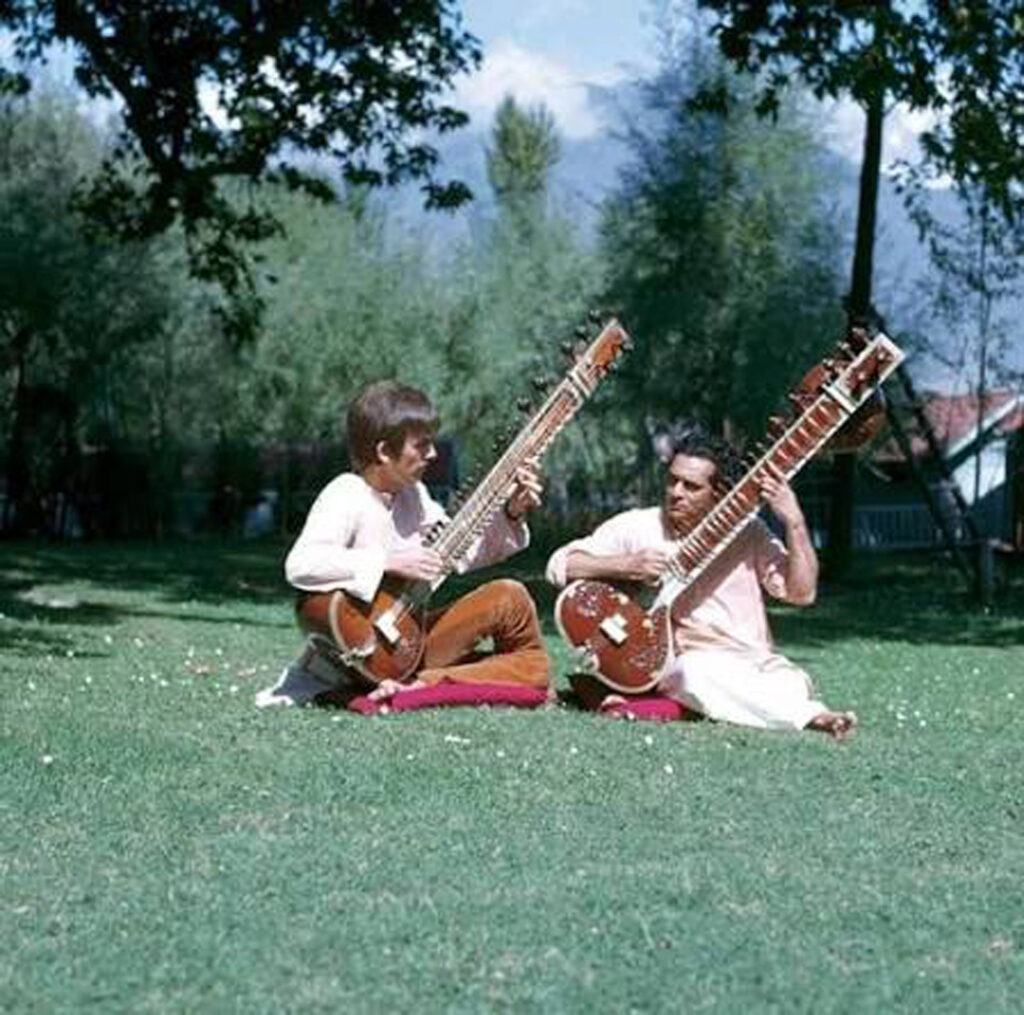 Harrison-Shankar-Indian-sitar