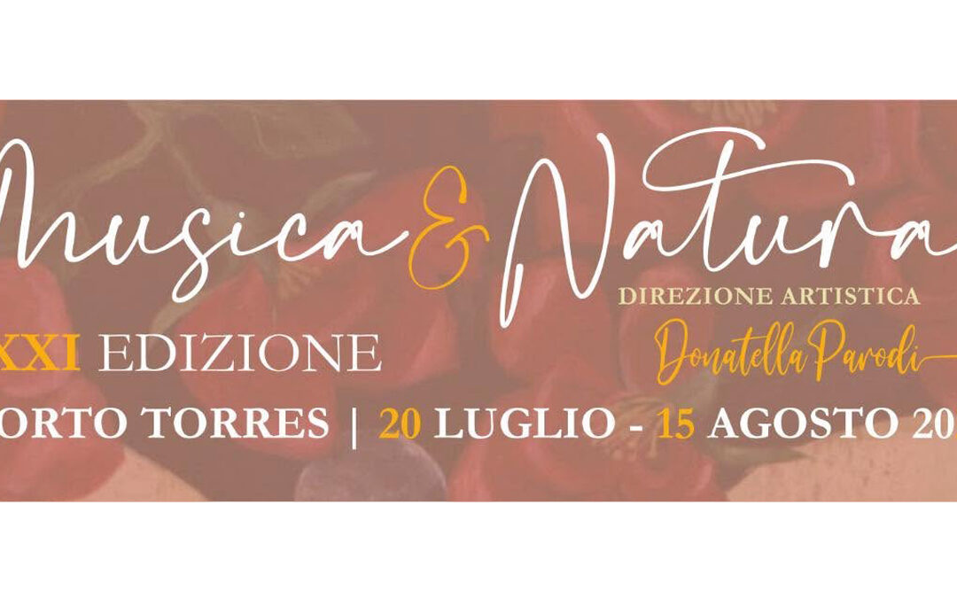 Dal vivo al festival Musica e Natura a Porto Torres